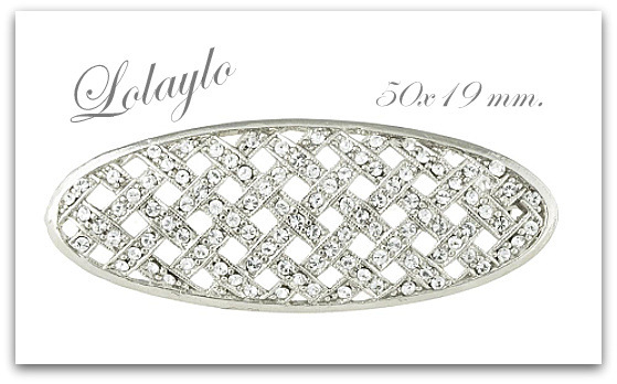 11-LOL140556. 19€ Dorado o plateado. 50x19mm.