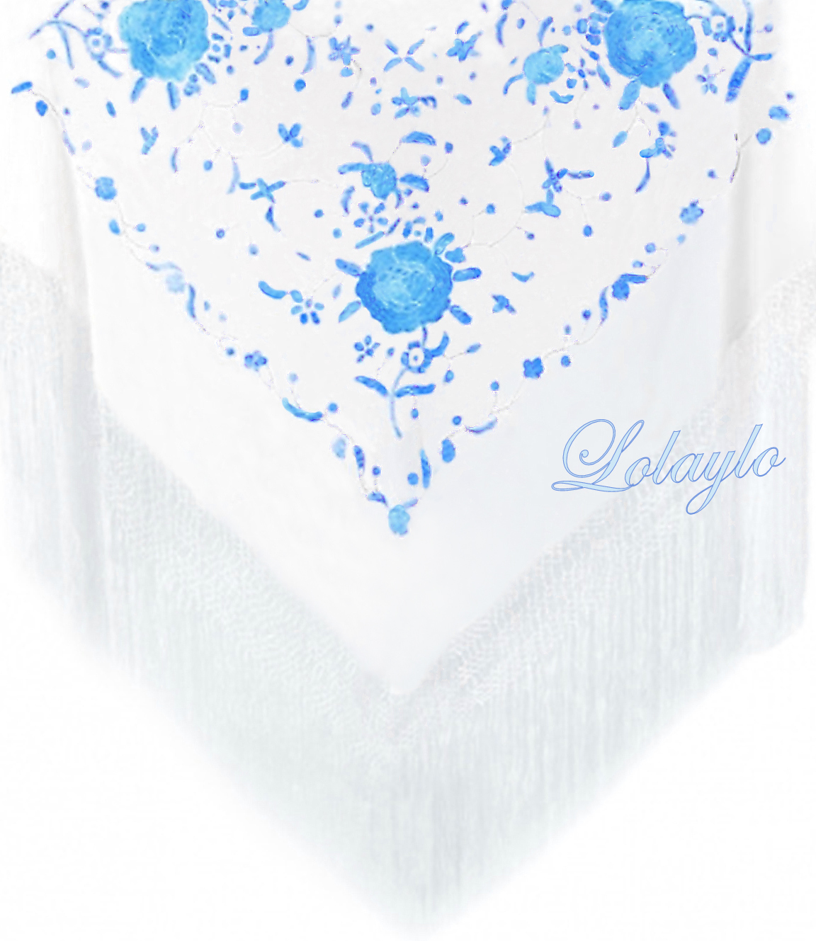 110 cm. 137€. 230 gr. REF LOL11010214 MARFIL-TURQUESA.