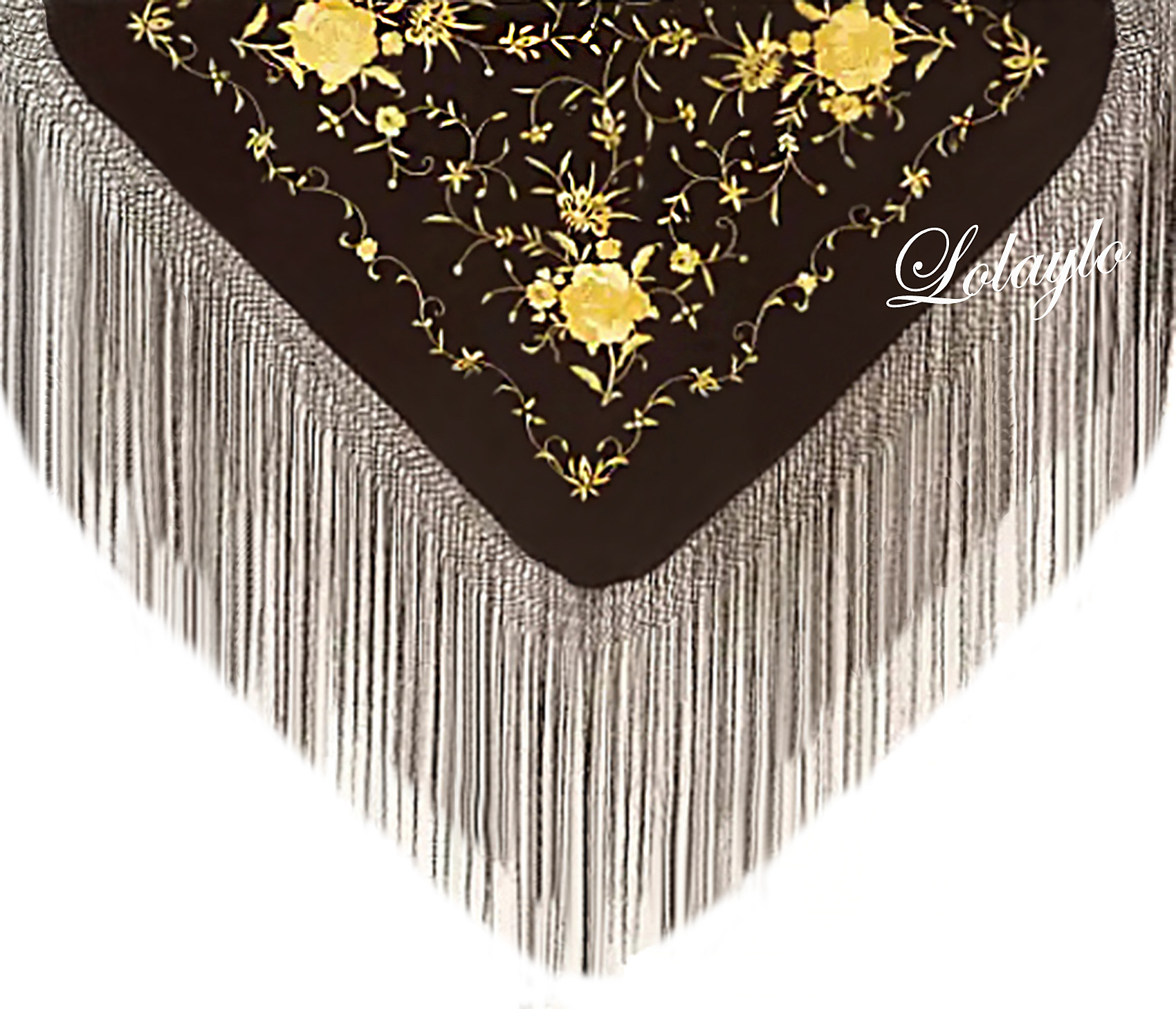 110 cm. 137€. 230 gr. REF LOL11010214 NEGRO-ORO