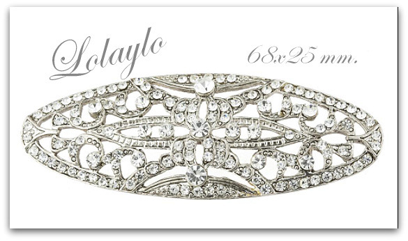 13-LOL140512. 19.50€. plateado. 68x25mm.