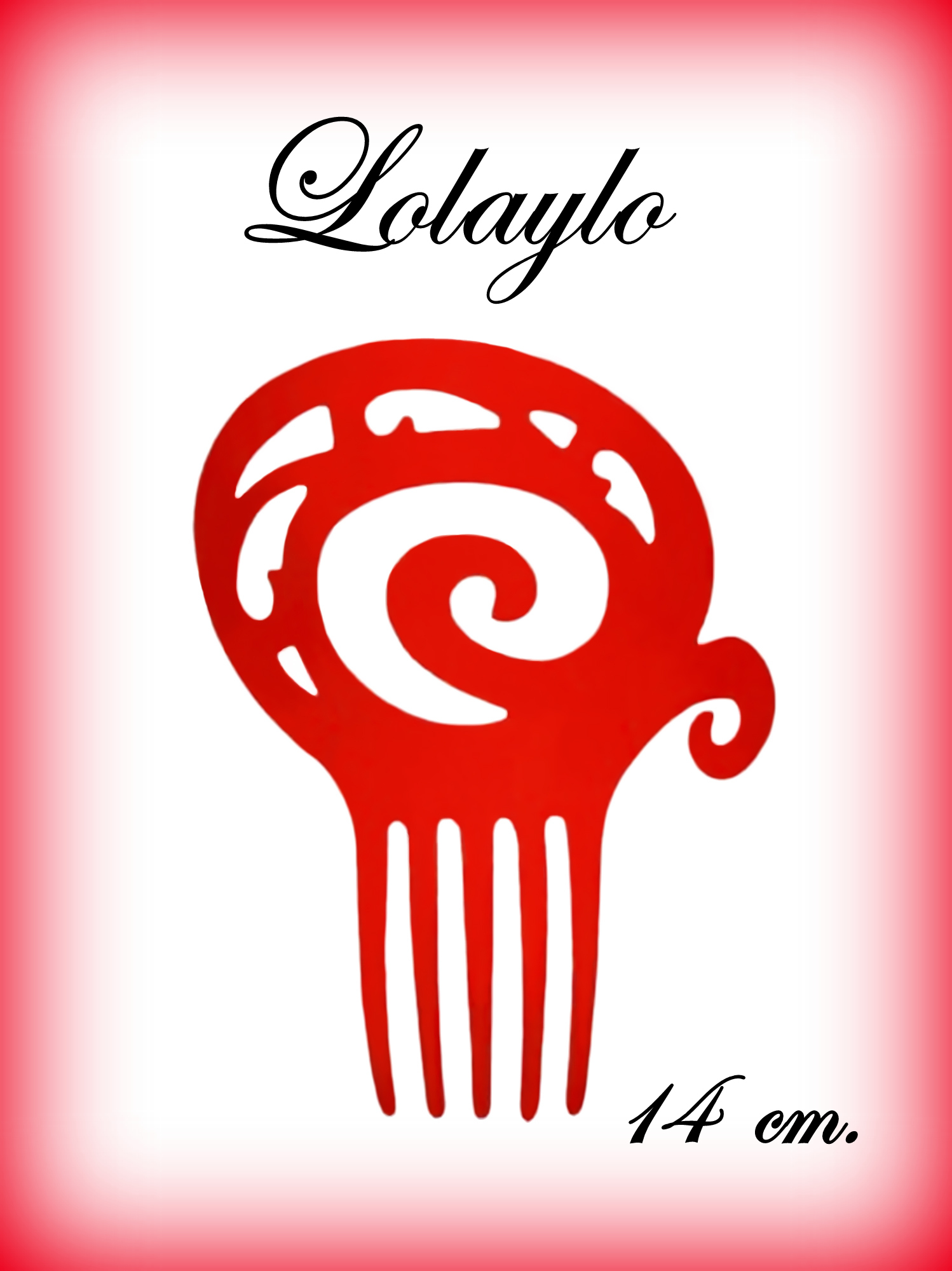 14cm. ACETATO. 15€. (2)