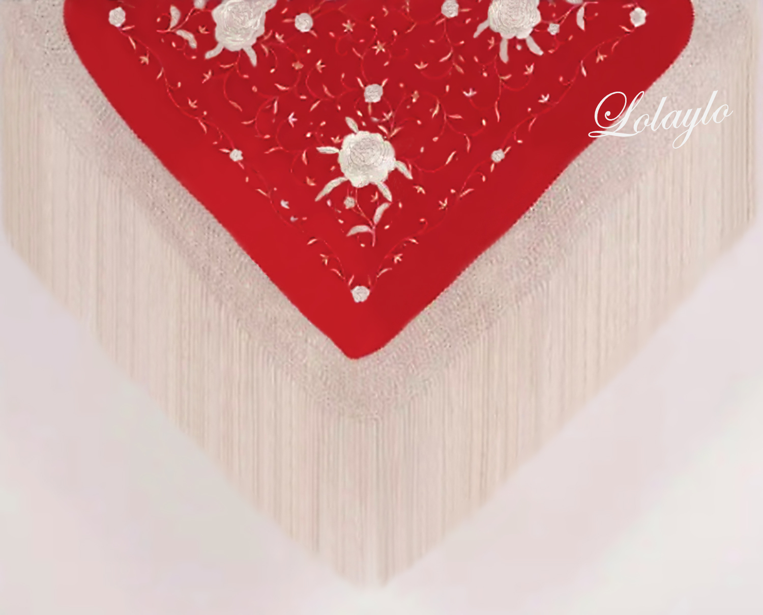 220€. 115cm. 430 gr. Flecadura 30cm. 10cm. Enrejado. ROJO MF. Ref.LOL1010241-B