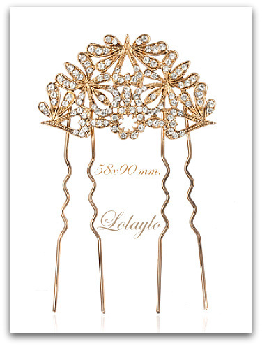 26-LOL1405549. 19€ Dorado. con símil. Motivo 58x34mm. 19€