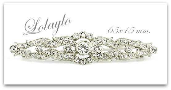 6-LOL140557. 18.5€. Platado. 65X15 mm.