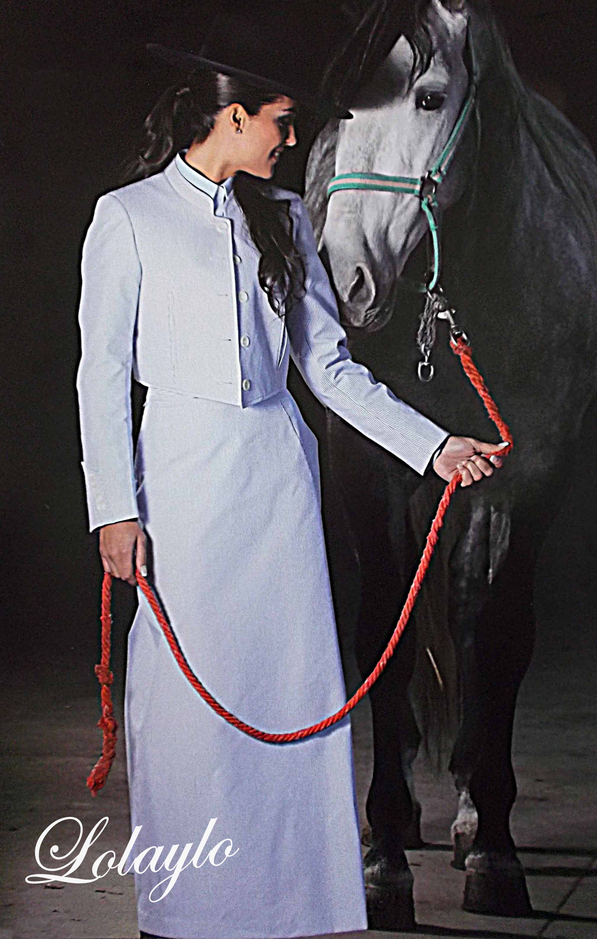 AMAZONA 500 RAYAS CELESTE