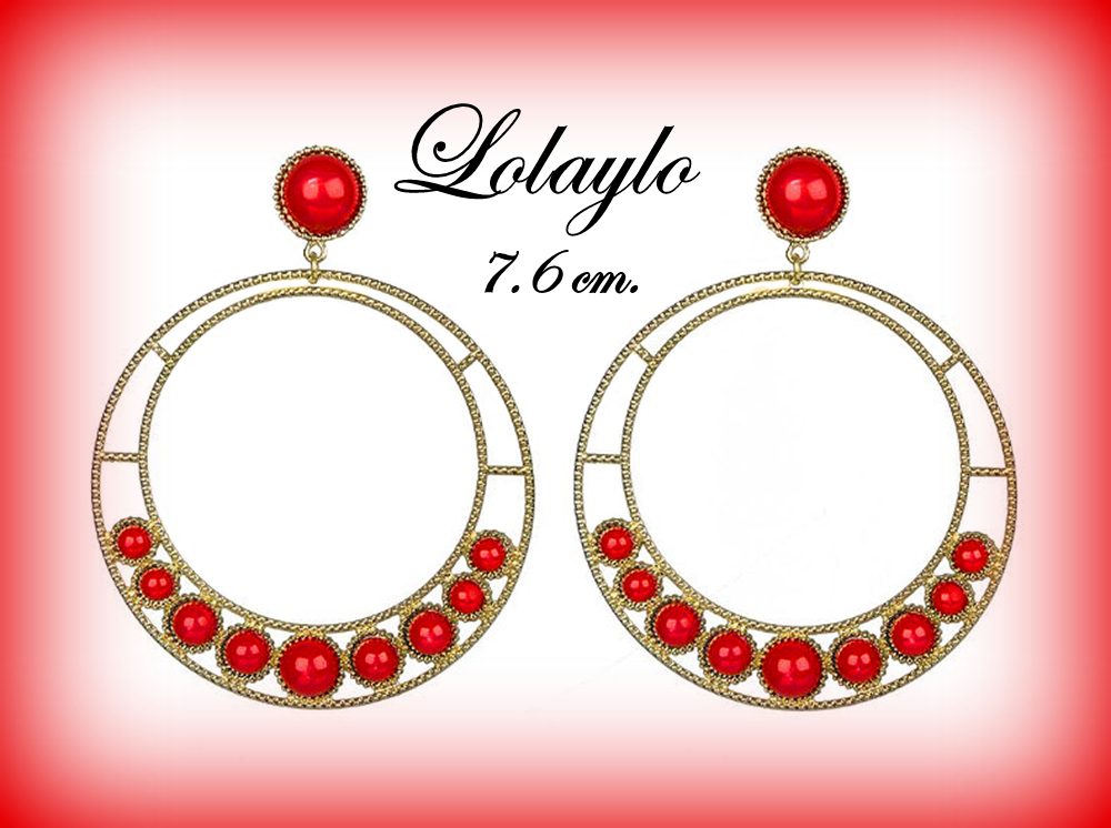 ARO DORADO BOLAS COLOR