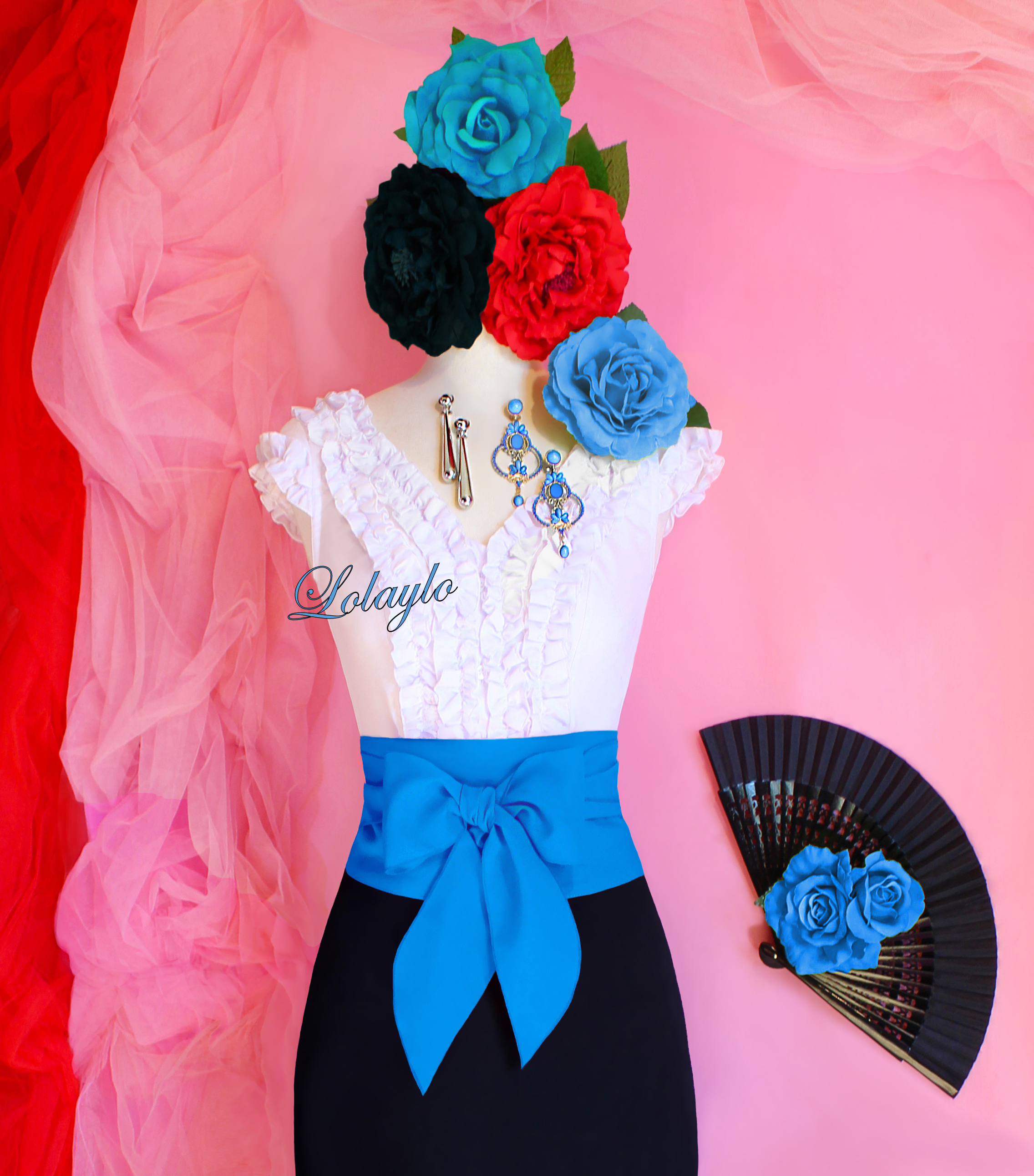 CARMELA LAZO TURQUESA CL.