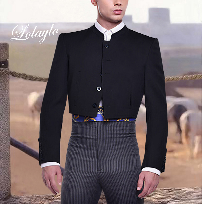 CHAQUETILLA NEGRA 158€. NEGRO. BEIGE, AZUL, GRIS OSCURO, MARRÓN Y VERDE.