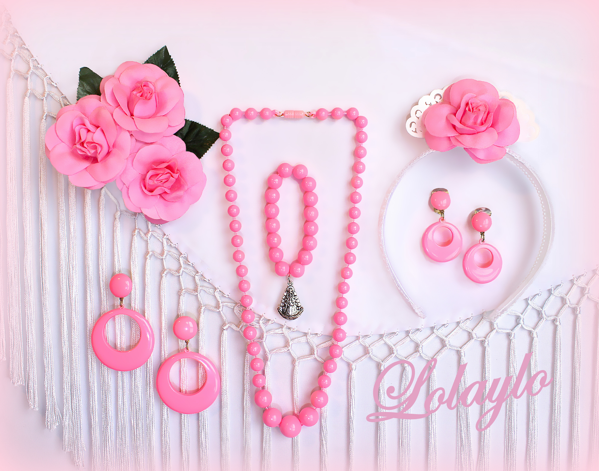 COMPLEMENTOS NIÑA ROSA sin halo