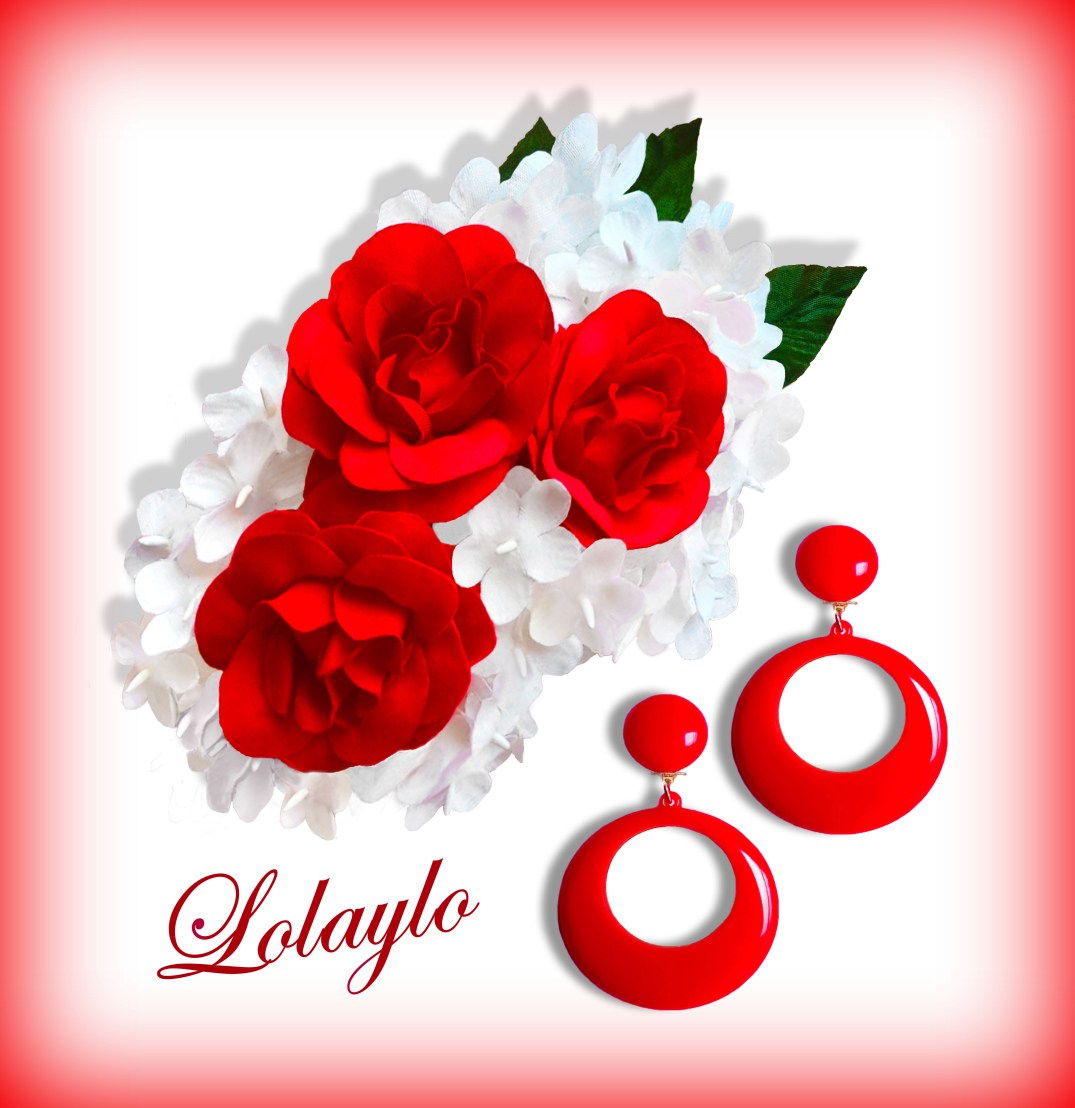 CONJUNTO COMPLEMENTOS ROJO NIÑA