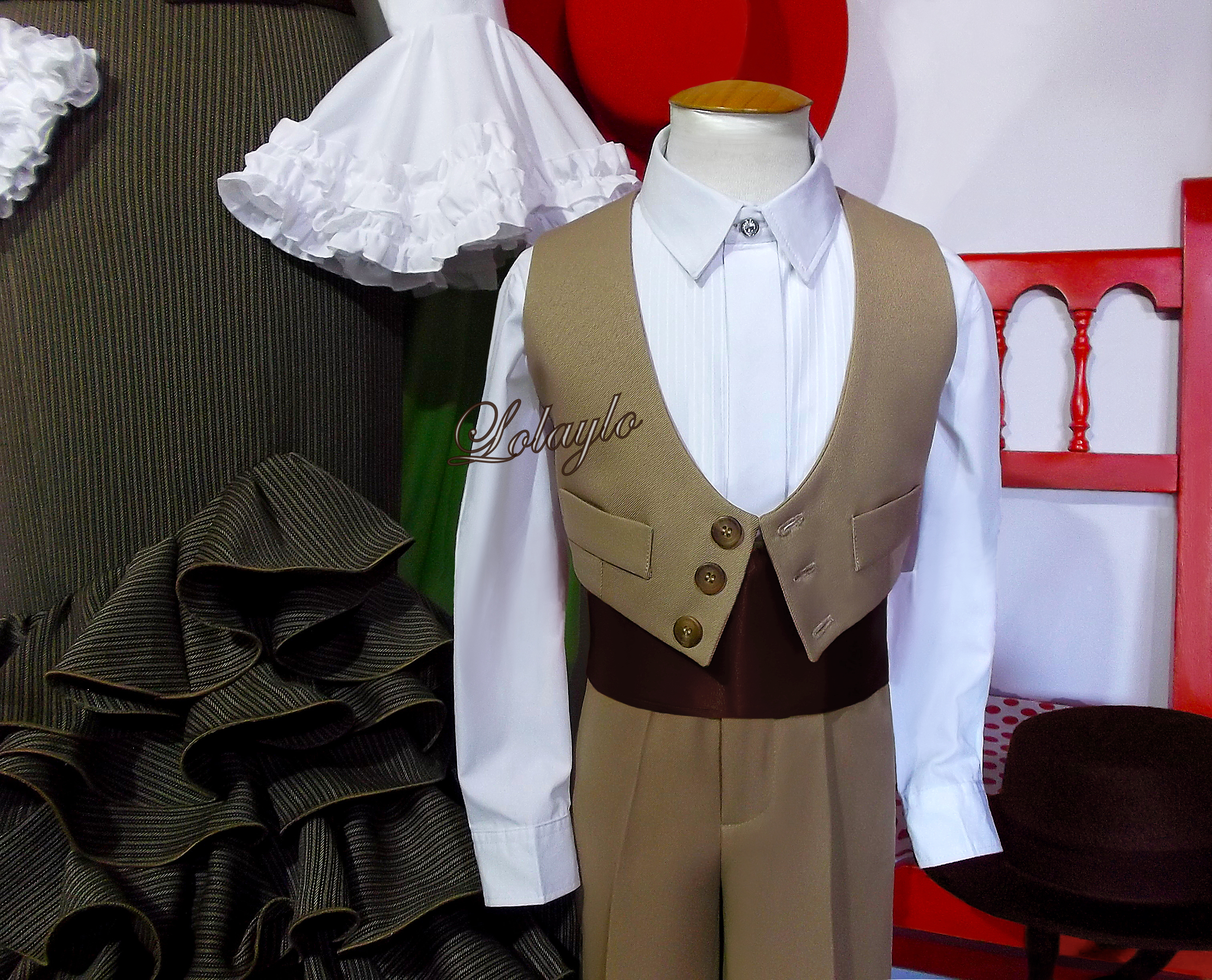 DETALLE CHALECO CAMEL