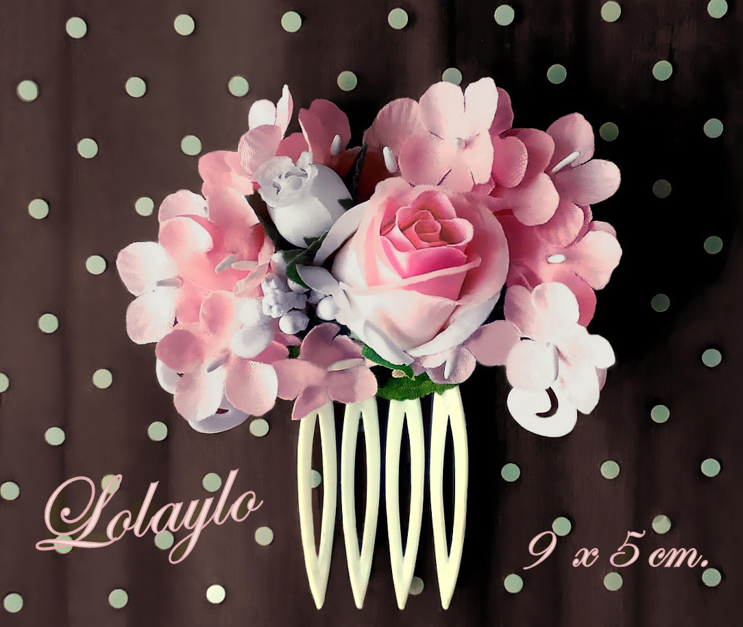 EXCLUSIVO LOLAYLO.TOCADO INFANTIL. 9x5cm. 10€. (2)