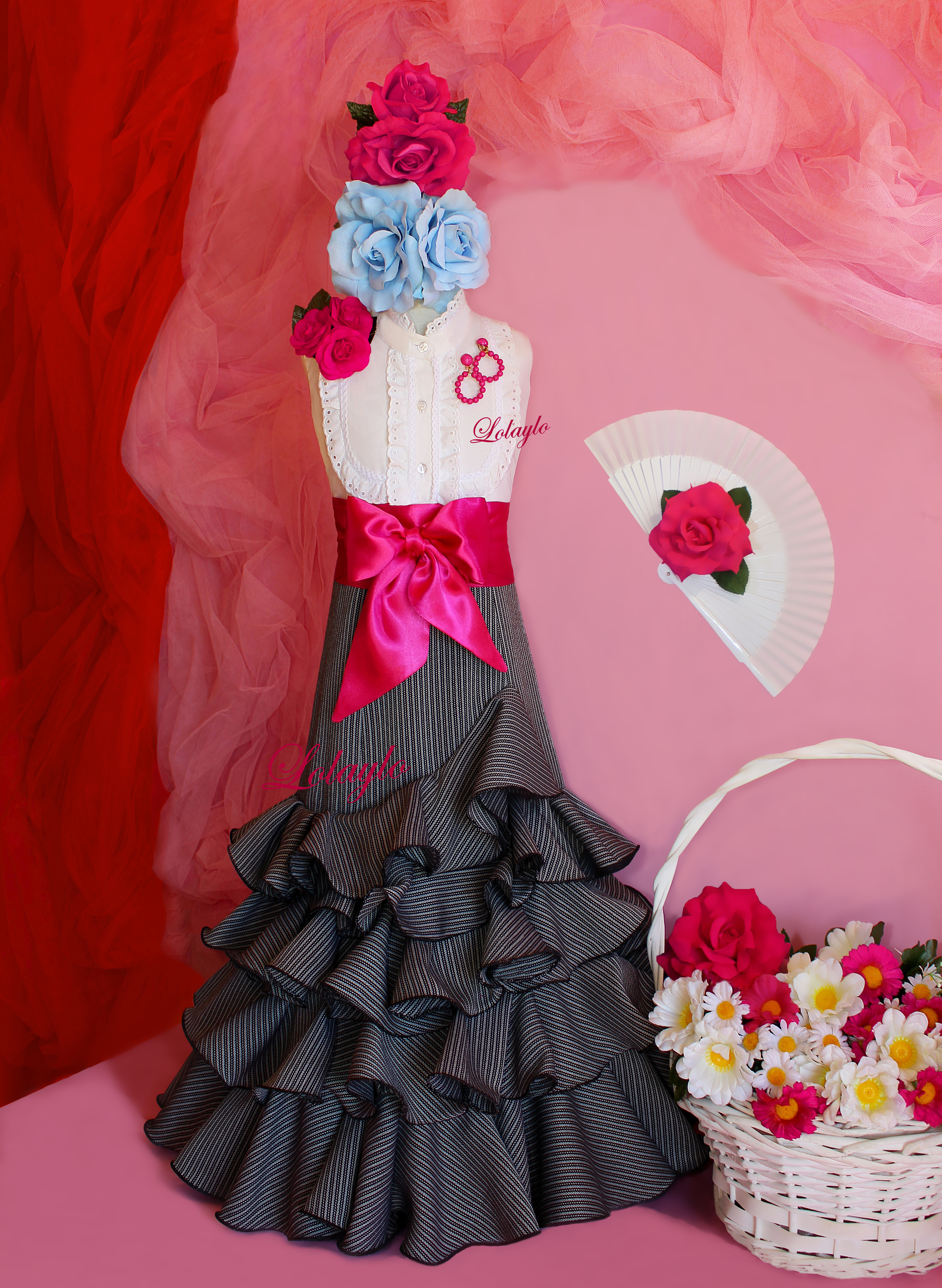 FALDA LARGA NIÑA-PROV.