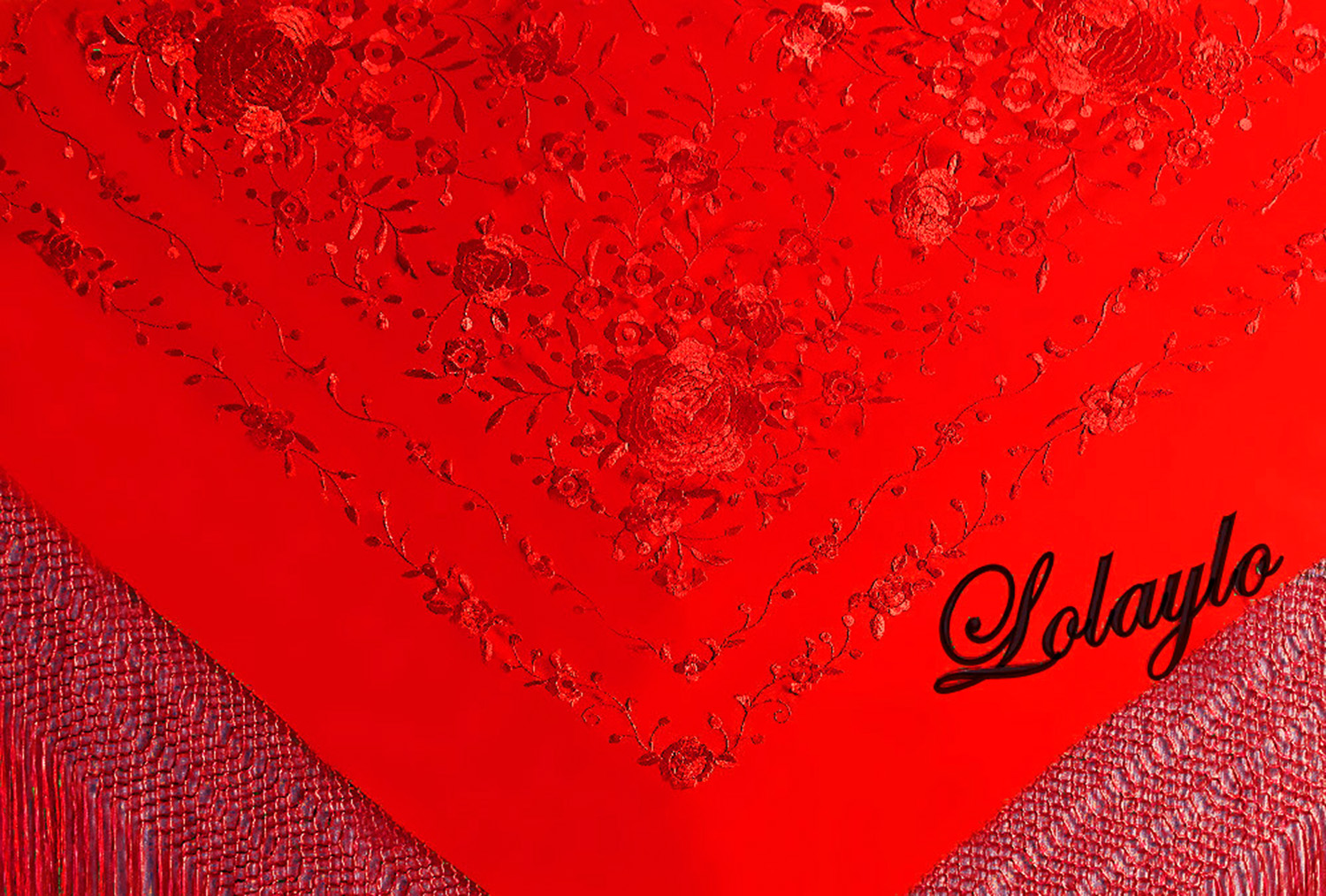 LKV ROJO BORDADO ROJO