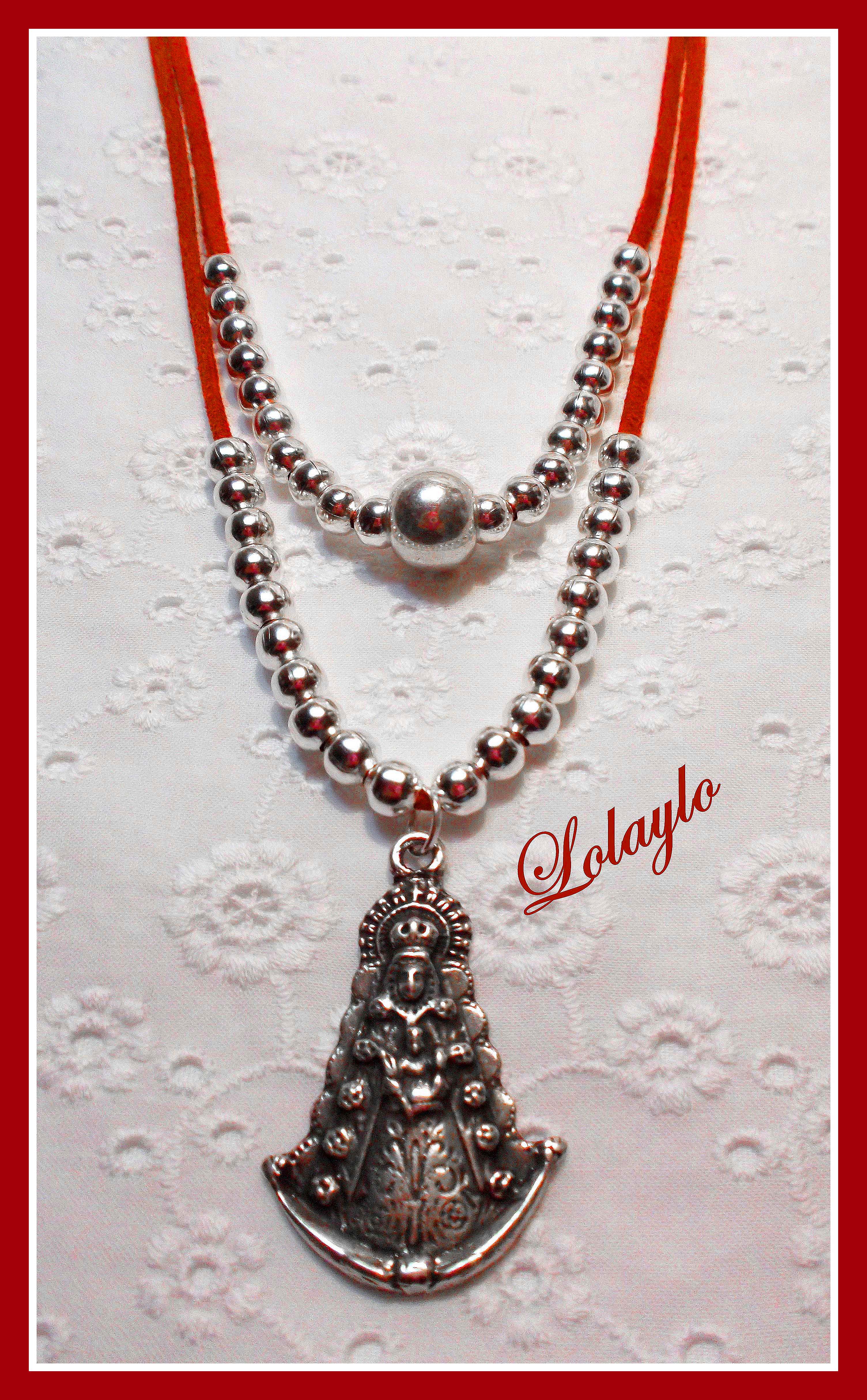 LOLAYLO. DOBLE GARGANTILLA VIRGEN ROCÍO 15€