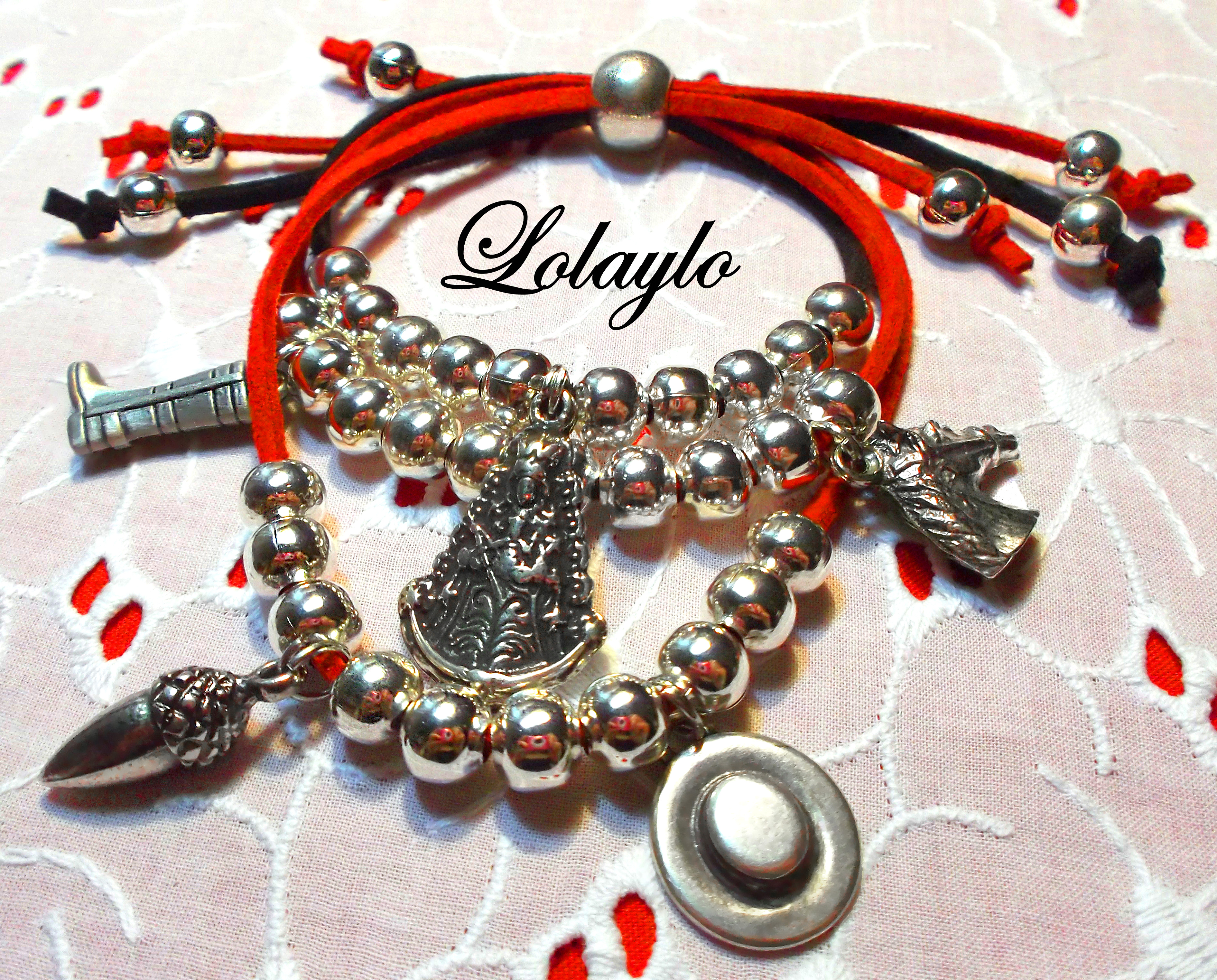 PULSERA ROJO-NEGRO