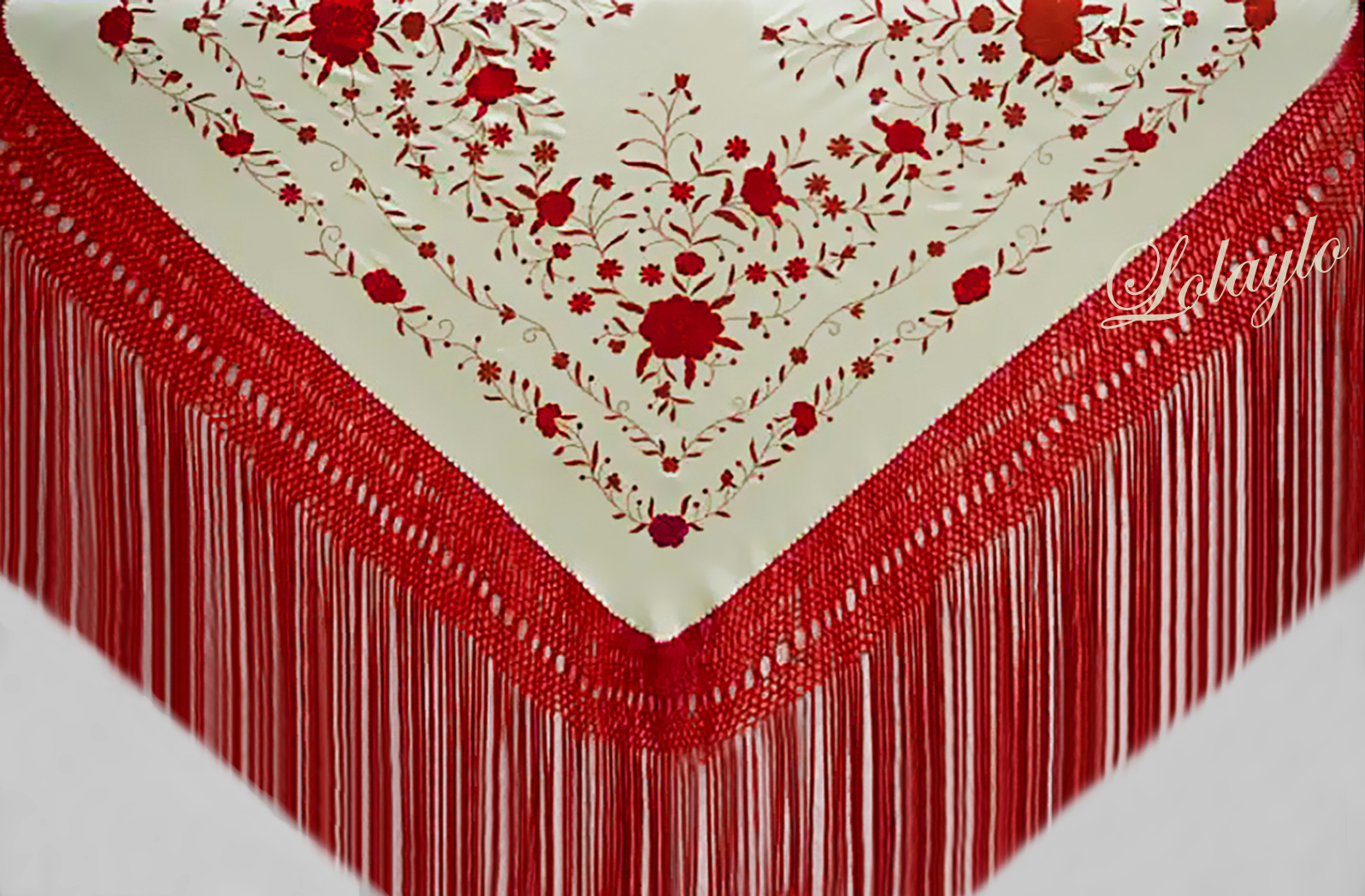 140 CM. 800 GR. 380€ ref LOL11010615 BEIGE-ROJO