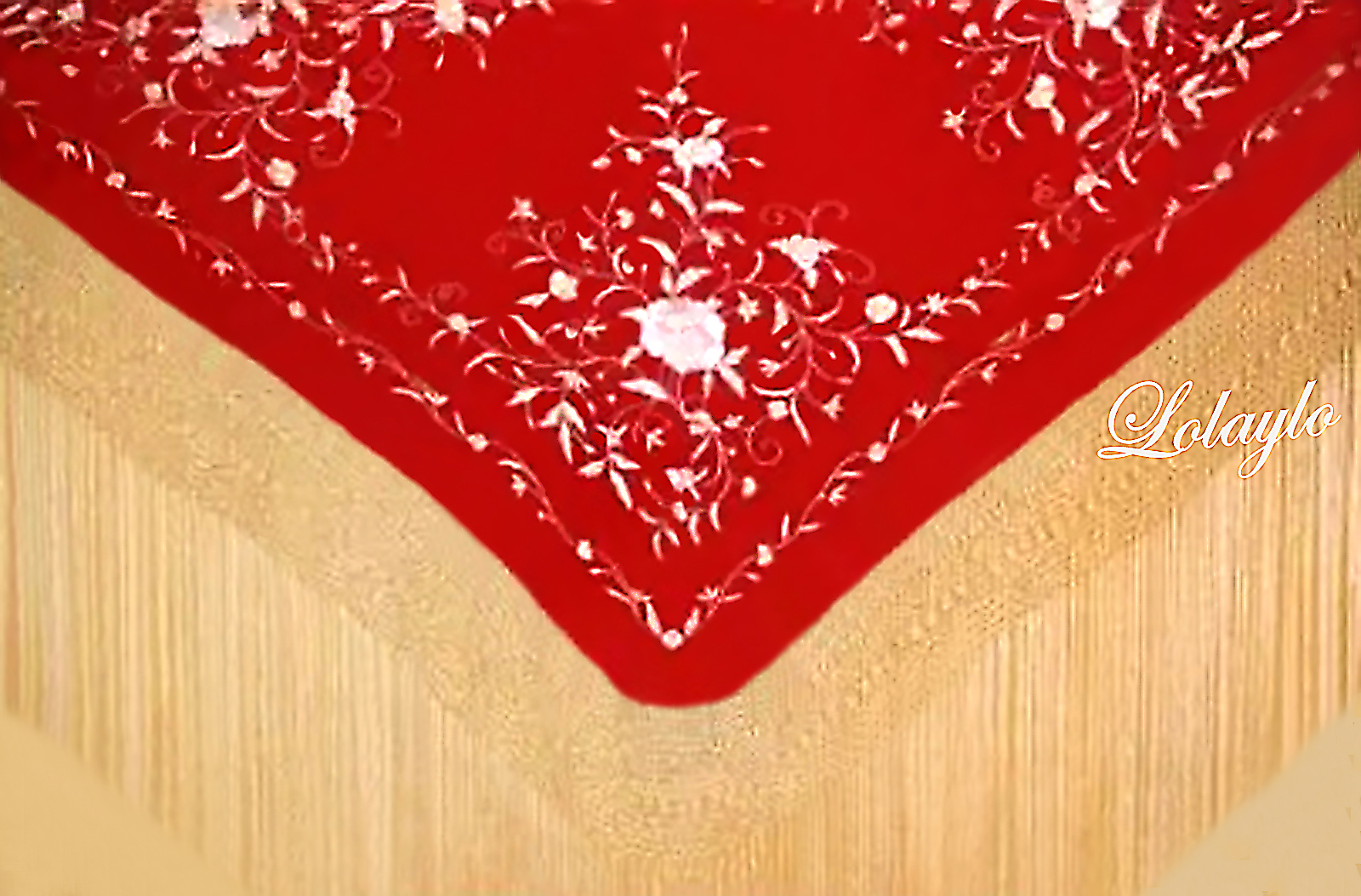 320€ 800 gr. 140 cm. ref LOL1F1010621 ROJO-BEIGE.