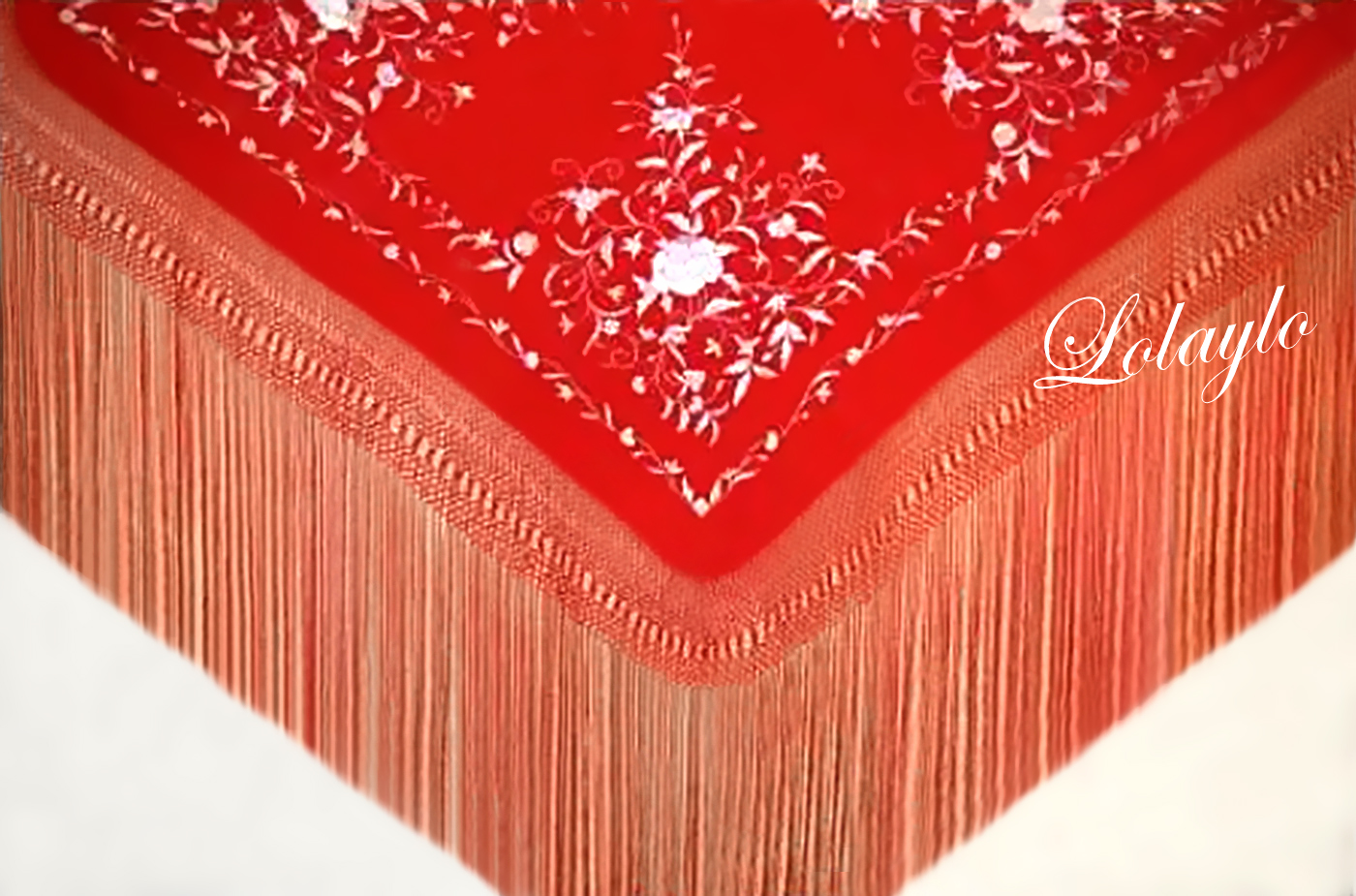 320€ 800 gr. 140 cm. ref LOL1F1010621 ROJO-BEIGE. (3)